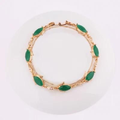 Fashion Multicolor Imitation Jewelry Chain Bracelet for Woman