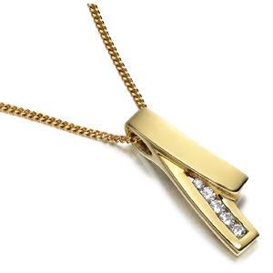 Fashion Jewelry Stainless Steel Pendant with Gold Plating (PZ8652)