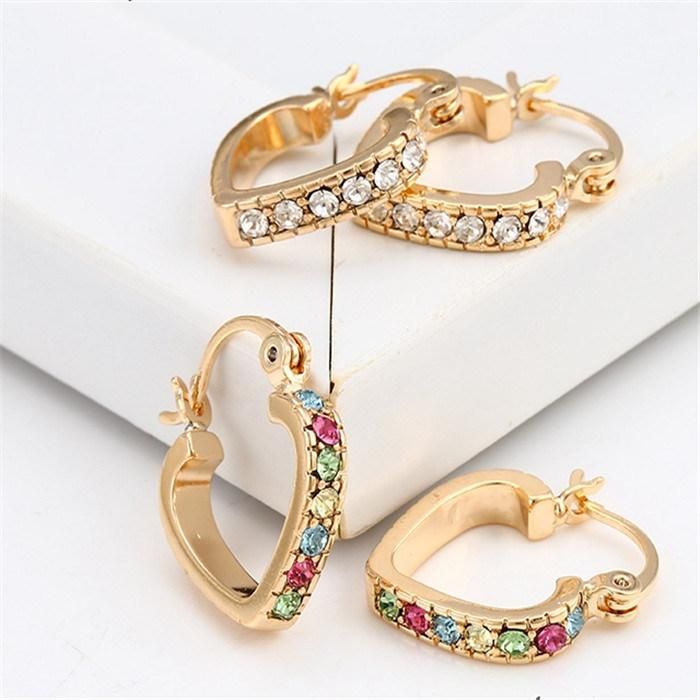 Wholesale Promotional Top Quality 18 K Gold Color Earrings Unique Designs