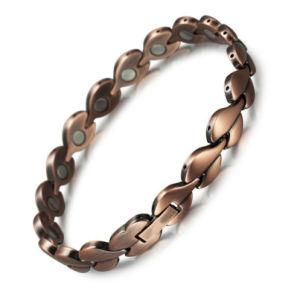 Womens Pure Copper Magnetic Sabona Wrist Bangle Bracelet