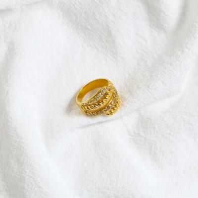 Manufacturer Custom Fashion Jewelry Wish Shop Online Wedding Ring Luckibless Jewelry, Finger Rings Women