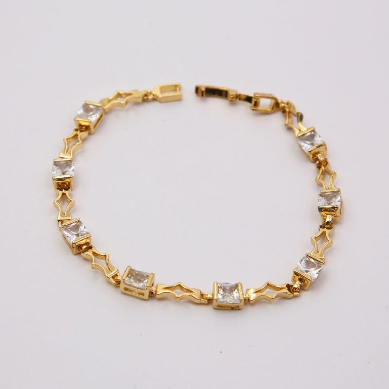 Costume Zirconia Diamond Crystal Bracelets with Color Stones for Girls