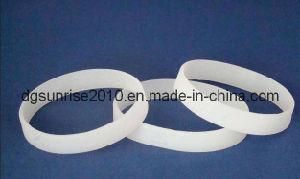 Pure White Silicone Bracelet for Promotion
