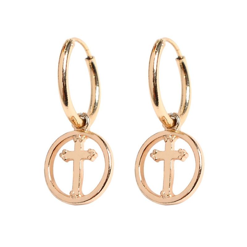 Fashion Women Jewelry Vintage Circle Hoop Earrings for Ladies