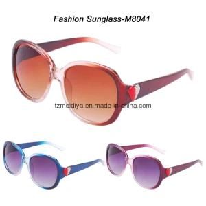 Fashion Heart Shape Sunglasses (FDA, CE M8041)