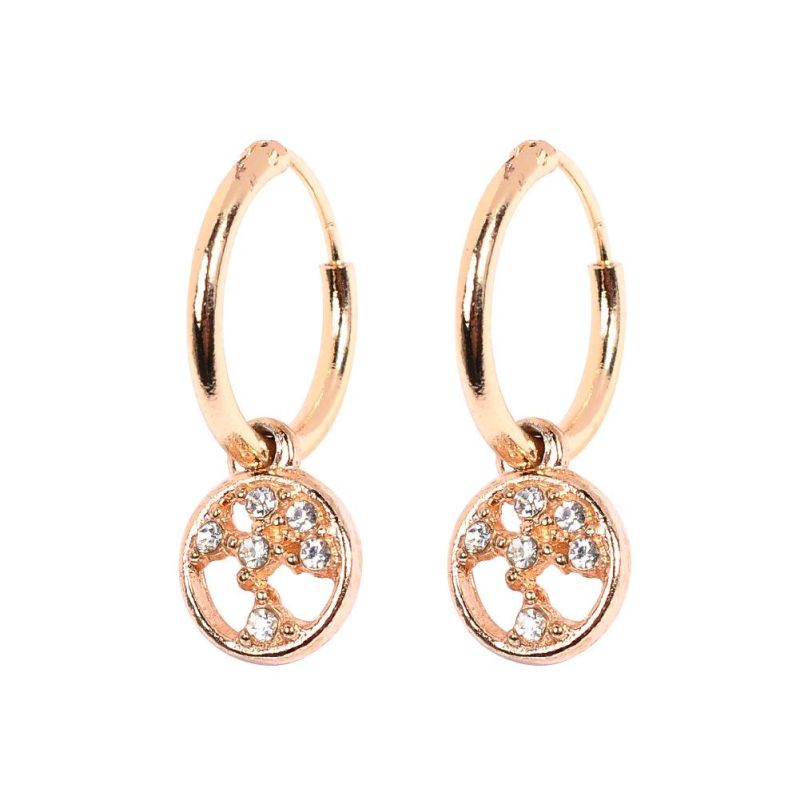 Fashion Women Jewelry Vintage Circle Hoop Earrings for Ladies
