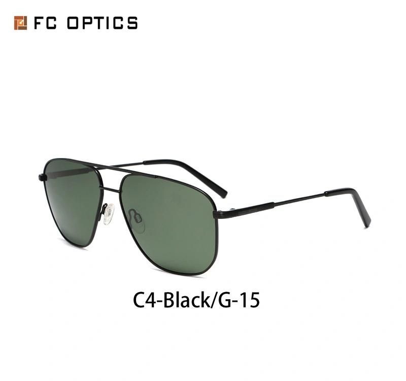 Retro Sun Glasses for Men in Stock Eyewear Metal Frame Sunglasses
