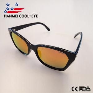 Classical Design PC Men Fashion Sunglass with Shiny Revo