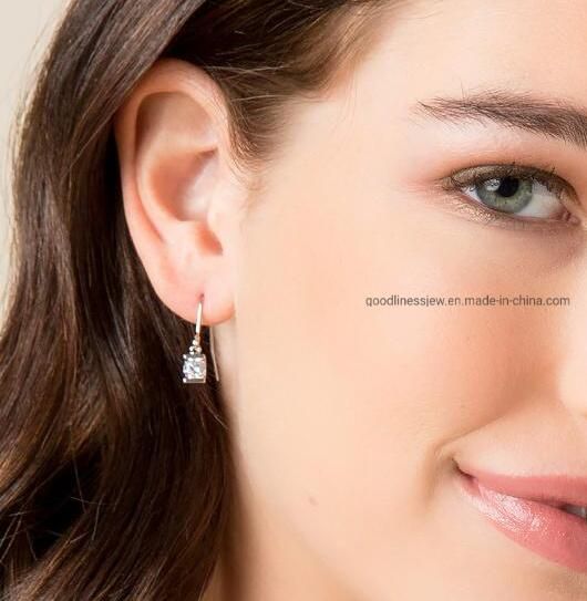 Fashion Jewelry Sophia Cubic Zirconia Drop Earrings 925 Sterling Silver Jewelry