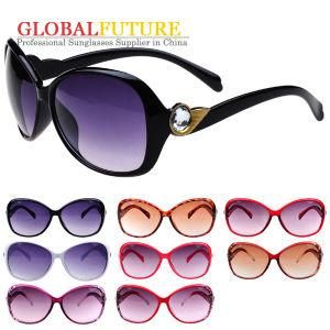 Fashion Women AC Lens Sunglasses with Diamond