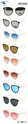 Most Popular Butterfly Shape Metal Sunglasses (MS456)