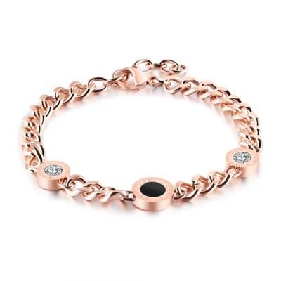 Stainless Steel Jewelry Roman Bracelet Br851