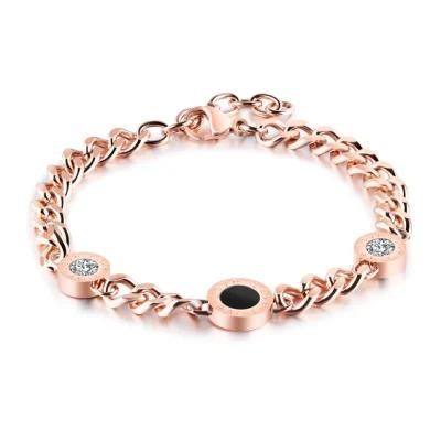 Stainless Steel Jewelry Roman Bracelet Br851