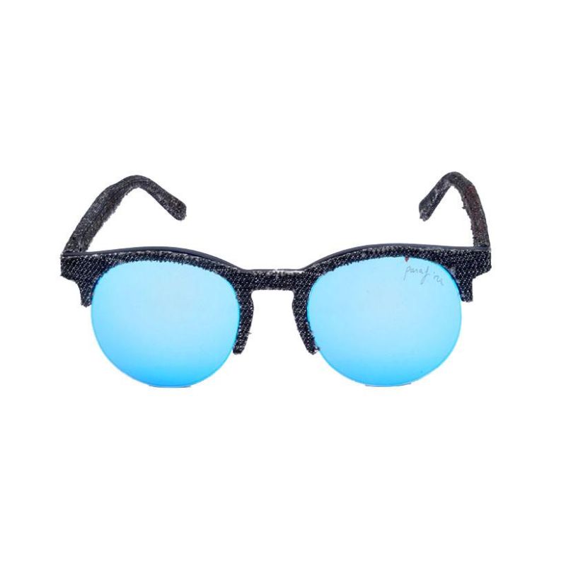 2018 Hot Selling Half Frame Sunglasses with Jeans Cover