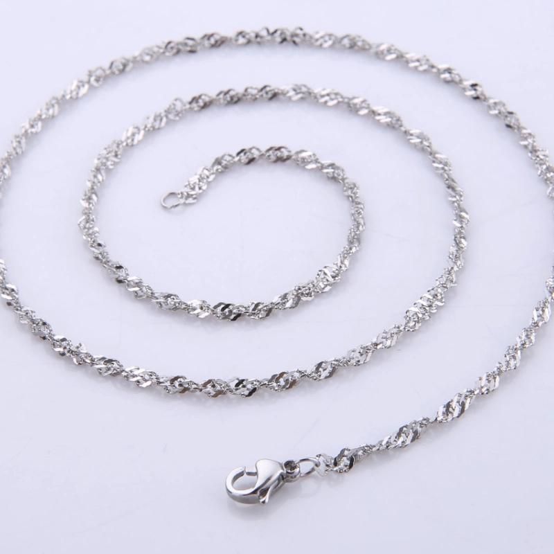 Singapore Chain for Necklace and Bracelet