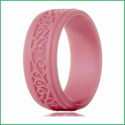 Hot-Selling High Quality Silicone Fashion Ring for Customized Gifts