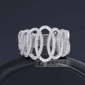 Jewelry 925 Silver Filled Women Wedding Ring