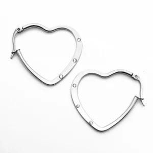 Yongjing Jewelry Stainless Steel Fashion Hoop Earrings (YJ-E0032)