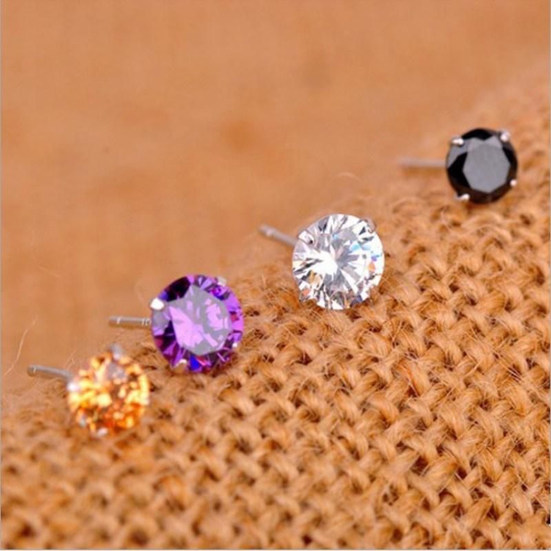 S925 Sterling Silver Jewelry Stud Earrings