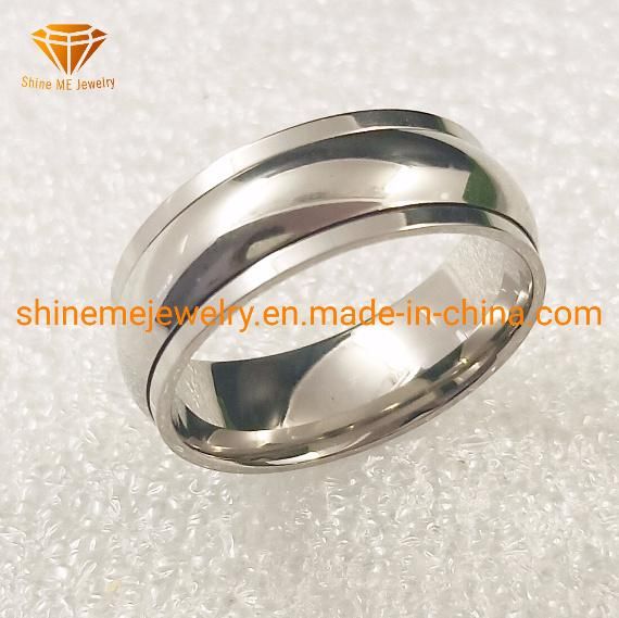 Stainless Steel Jewelry Stainless Steel Spin Ring (SRS8818)