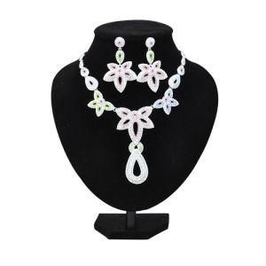The Lastest Necklace Set with Rhinestones (MJBH36)