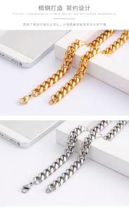 Fashion Jewelry Stainless Steel Chain Men&prime;s Bracelet