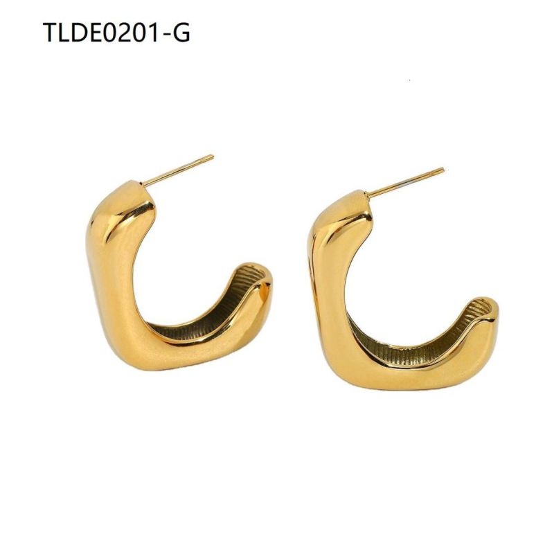 Manufacturer Custom Statement Earrings, Trendy Gold Plated, Christmas Earring