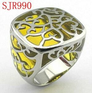 New Arrival Fashion 316L Stainless Steel Ring Jewelry (SJR990)