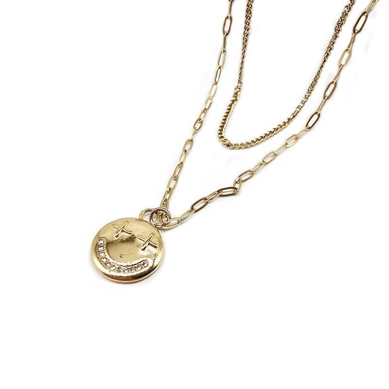 Manufacturer Custom High Quality Fashion jewellery New Arrivals Women 18K Stainless Steel Chain Necklace Gold Plated Designer Jewelry
