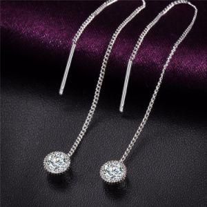 Fashion Crystal Water Drop Earrings for Women Wedding