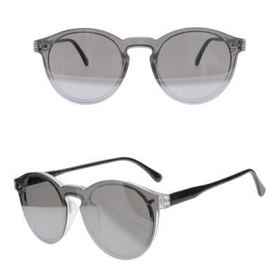 Classic Style One-Lens Plastic Fashion Sunglasses