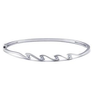 Crystal Stainless Steel Women&prime;s Bangle Jewelry (BC8606)