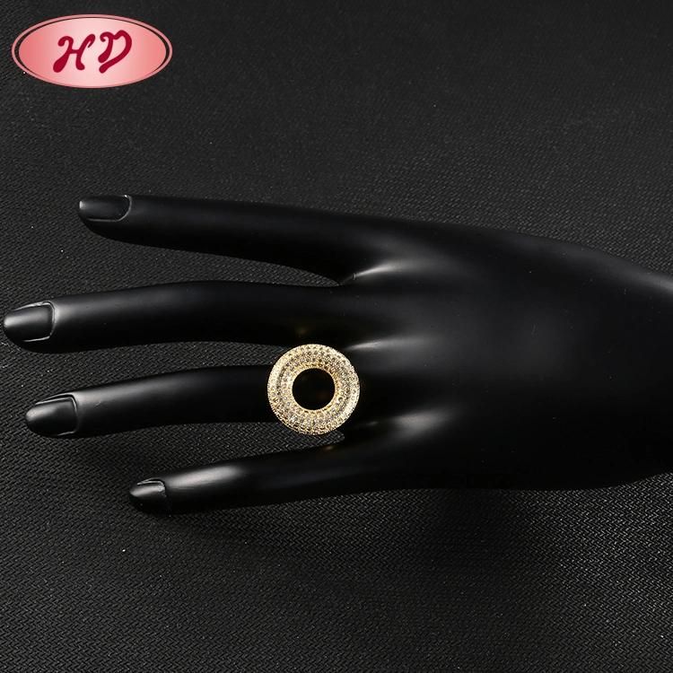 Fashion Wedding Engagement Jewelry 14K 18K Gold Plated Stainless Steel Silver Man Finger Rings Design