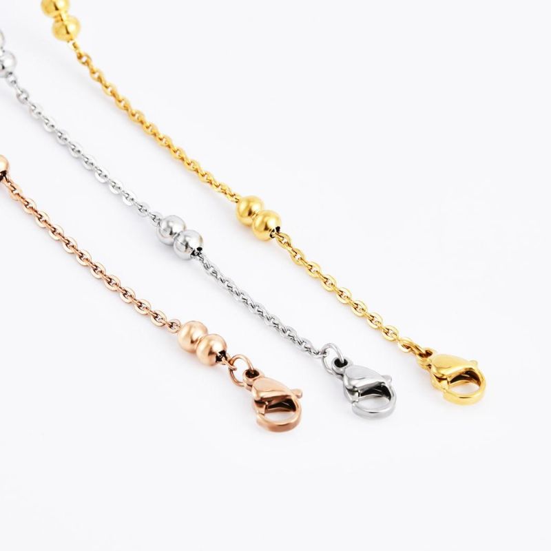 Fashion Hip-Hop Necklace Double DOT Chain Jewelry for Glasses Masks Bracelets, Anklets Jewelry Design