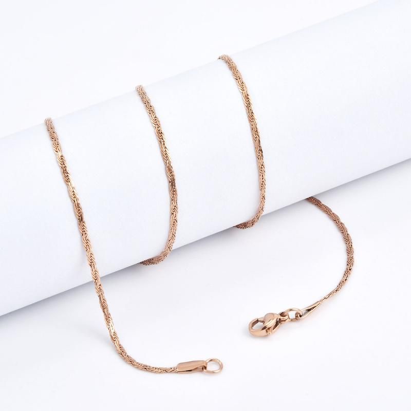 Stainless Steel Jewelry New Style French Rope Chain for Bracelet Necklace Bangles Fashion Bag Design