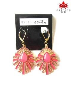 Fashion Jewelry Acrylic Stone Colorful Earring