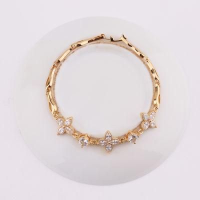 New Design 18K 14K Rose Gold Color Charm Bracelet for Party