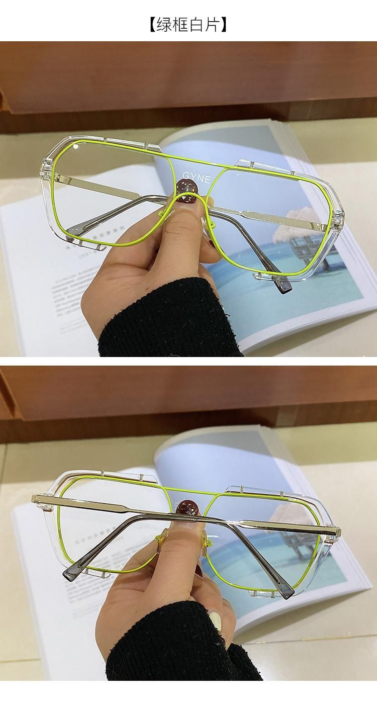 Hot-Selling Explosive Sunglasses Personality Series Popular Elements European and American Style Street Fashion Glasses
