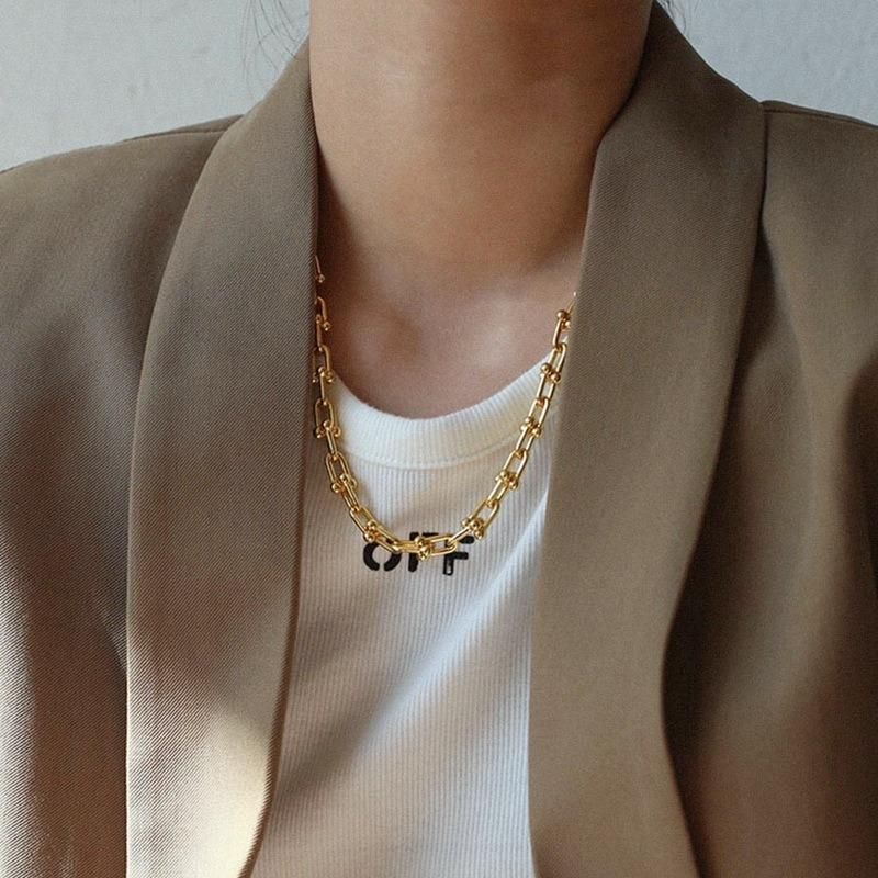 Fashion Simple Unisex Thick Chain Necklace Jewelry