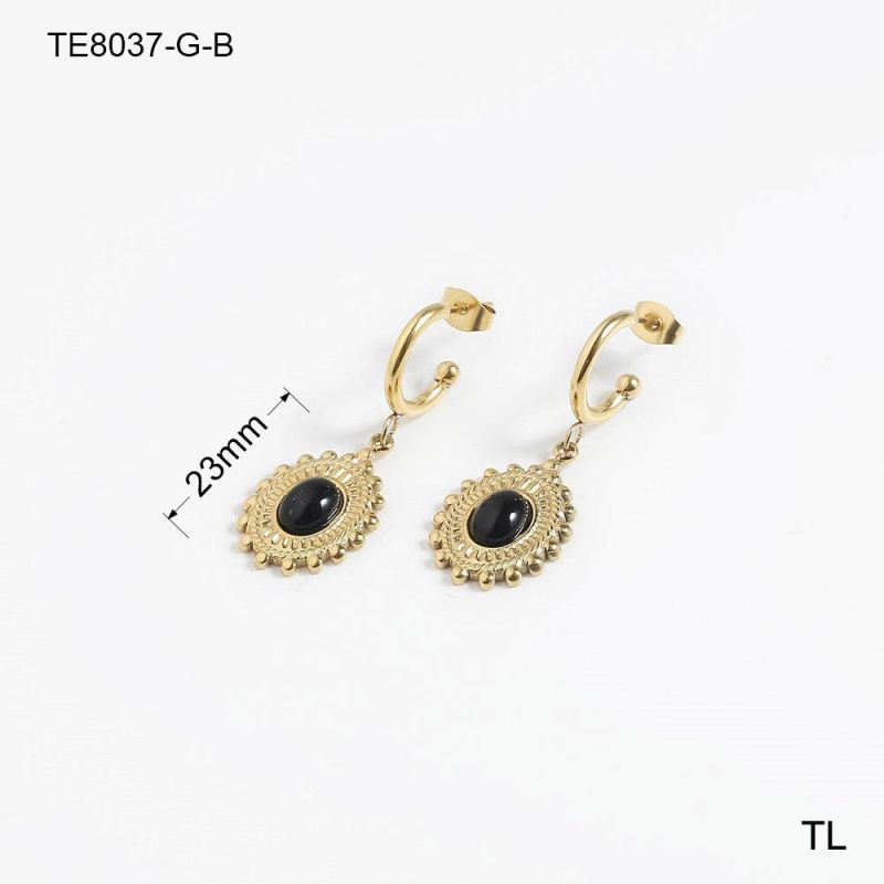 Manufacturer Custom High Quality Luxury Fashion Jewelry Brands New Arrivals Schmuck Bijoux Gold Earring Women Luxury Drop Earrings