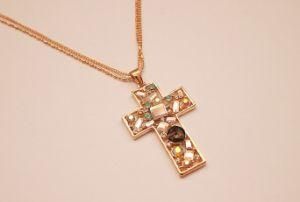 Metal Fashion China Jewelry Alien Stone Necklace (X75)