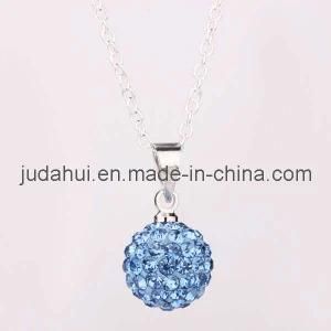 Shamballa Crystal Ball Pendant Necklace (JDH-ADPD007)