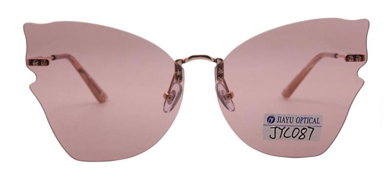 2022 New Featured Design Lens Butterfly-Shaped Trendy Women Sunglasses