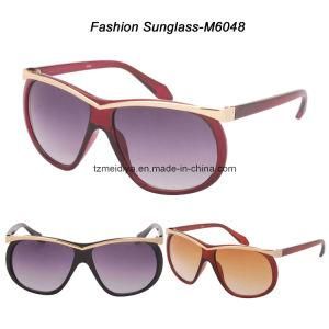 New Design Women Sunglasses, Metal Eyebrow (UV, FDA, CE) (M8048)