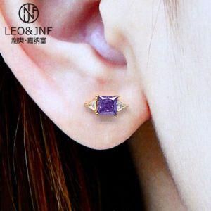 Wholesale Earring Fashion Jewelry with Specil Stone 925 Sterling Silver or Brass Platting Earring Studs