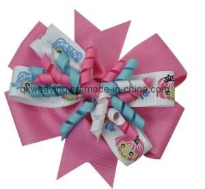 Baby Girl Printing Hair Clip Hair Ornament Bow