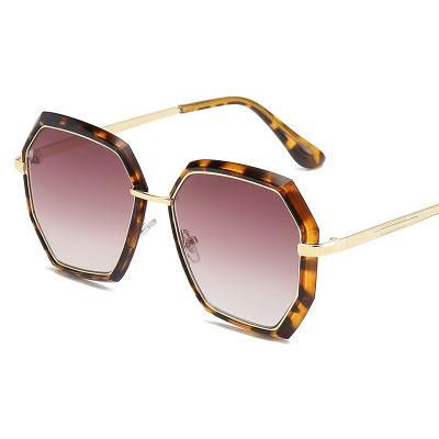 Vintage Alloy Square Anti-Blue Light for Women Fashion Clear Lens Computer Glasses Female Leopard Blue Shades