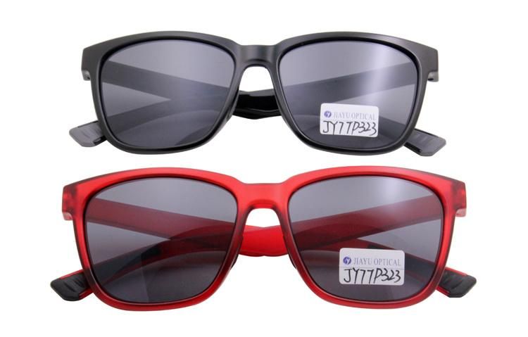 OEM Custom Designer Unisex Vintage Fashion Red Frame Plastic Sunglasses