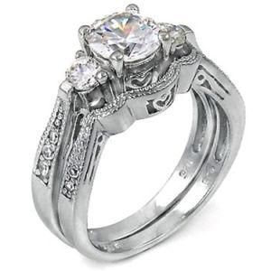 2015 Newest Fabulous Bridal Wedding Ring Set