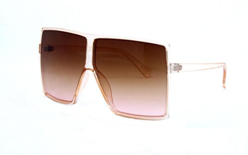 Oversized Big Size Colorful Sunglasses PC Eyeglasses